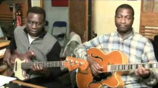 ALADJI TOURE and TOTO GUILLAUME en Studio [upl. by Ellecrag]