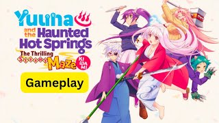 Yuuna and the haunted hot springs The thrilling steamy maze Kiwami Gameplay [upl. by Yrannav44]