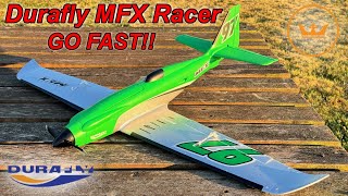 GO FAST Flight of the Durafly MFX Racer 715815mm from HobbyKingOfficial [upl. by Iorgos]