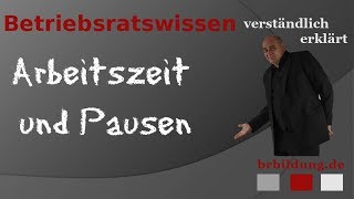 Arbeitszeit und Pausen [upl. by Ahsinuq]