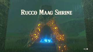 Zelda Breath of the Wild  Rucco Maag Shrine  Lanayru Tower Region [upl. by Cormick347]