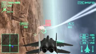 Ace Combat X Skies of Deception  Mission 8B The Wasteland [upl. by Anaid]