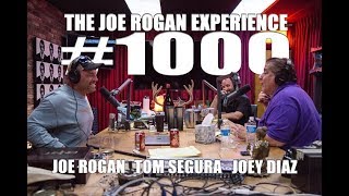 Joe Rogan Experience 1000  Joey Diaz amp Tom Segura [upl. by Essirehs]