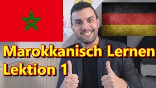 Marokkanisch Lernen mit Maro Lektion 1  Wüstensohn  Marokko 2019 [upl. by Iglesias]