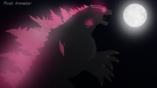 Evolved Godzilla V2  Pivot Animator Godzilla X Kong The New Empire [upl. by Auehsoj]