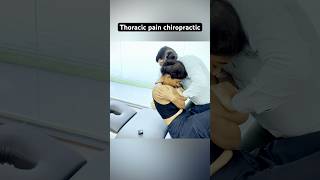 Thoracic pain chiropractic  dr harish grover [upl. by Osnofledi]