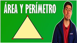 Cómo calcular el perímetro y área de un triángulo [upl. by Teufert]