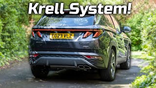 Hyundai Tucson audio review Krell Upgrade  TotallyEV [upl. by Story]