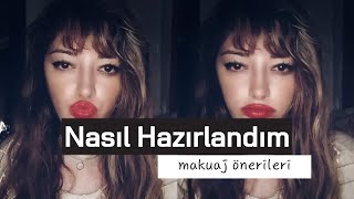 Makyajıma Hazırlanmak için En İyi Ürünler 💄💋 [upl. by Eilojne]