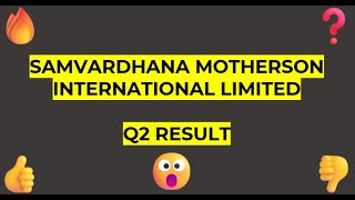 Motherson Sumi Q2 Results 2425  Motherson Results Today  Smavardhana Motherson Share latest news [upl. by Nima]