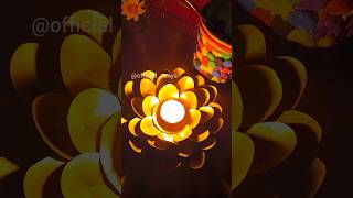 Omg 🤯tea light candle holder diwali diwalidecoration trendingshorts shortsvideo [upl. by Patrica376]