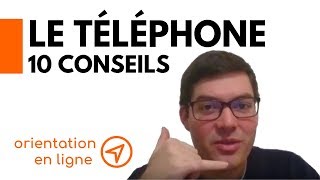 Recherche demploi Comment faire un bon téléphone [upl. by Vivia]