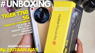 INI KEREN BANGET🔥 UNBOXING Nubia Focus Pro 5G Indonesia  TES KAMERA MENYALA Nubia [upl. by Nnomae150]