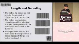 DEFCON 16 Toying with Barcodes [upl. by Cleres]