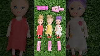 Bachonkishorts Dolls lipstick and barbie makeup [upl. by Deth]