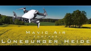 DJI Mavic AirLüneburger Heide Footage 4K [upl. by Leventis]