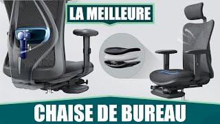 LA MEILLEURE CHAISE DE BUREAU ERGONOMIQUE  SIHOO [upl. by Eirallam]