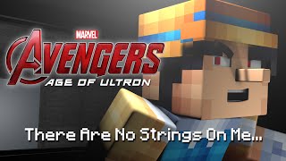 Minecraft Parody  AVENGERS AGE OF ULTRON  Minecraft Animation [upl. by Ralip]