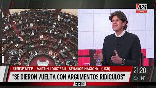 📢MARTÍN LOUSTEAU quotHACE TIEMPO NO SE VEÍA ESTA INMUNDICIA EXPLÍCITAquot [upl. by Adnoek887]