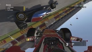 REACTING TO YOUR F1 CRASHES amp GLITCHES [upl. by Ennire951]