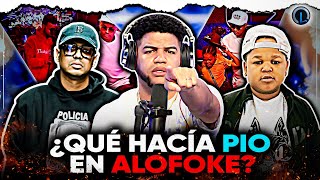 ¿QUE HACIA PIO LA DITINGANCIA EN ALOFOKE RADIO SHOW LUINNY LE MANDA FUEGO Y SE COME A PIO [upl. by Eilujna]