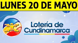 Resultados Lotería de CUNDINAMARCA Lunes 20 de Mayo de 2024 PREMIO MAYOR 😱💰🚨 [upl. by Alyl]