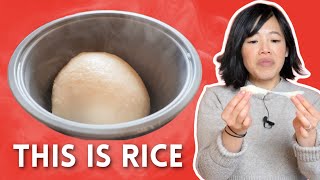 My Mochi Maker Makes Rice Magically Puff  Homemade Kirimochi [upl. by Vitus401]