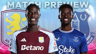 ASTON VILLA v EVERTON  MATCH PREVIEW [upl. by Eirene201]