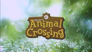 30 Minutes Of Relaxing Animal Crossing Music Rain Ambiance [upl. by Nylyaj]