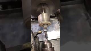 Make a router Bearing size 12mmon lathe machine [upl. by Natek]