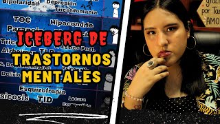 EL ICEBERG DE TRASTORNOS MENTALES MAS ATERRADORES  Tania Arce [upl. by Ivette]