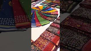 Ajrakh sareeajrakh print sareeonline saree offercotton saree onlinesaree wholesale sarees new [upl. by Isak]