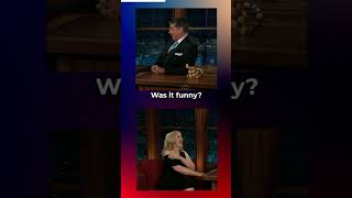 Julie Delpy  french canadian at the circus  shorts viral JulieDelpy CraigFerguson [upl. by Eillor]