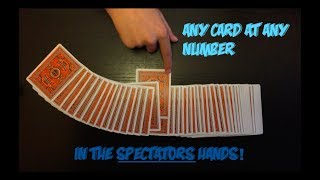 Amazing quotAny Card At Any Numberquot Card Trick Performance And Tutorial [upl. by Aniaj]