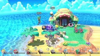 Nickelodeon Mii Fighters Tortimer Island [upl. by Iarahs]