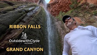 Ribbon Falls Grand Canyon [upl. by Goodrich]