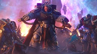 Warhammer 40k Space Marine 2  All Boss Fights amp Ending [upl. by Esemaj301]