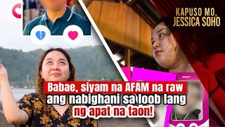 Babae siyam na AFAM na raw ang nabighani sa loob lang ng apat na taon  Kapuso Mo Jessica Soho [upl. by Alemap]