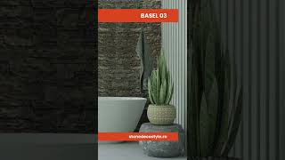 🏡 Piatră decorativă Basel 🌟 stonedecostyle home piatradecorativa design interiordesign [upl. by Means740]