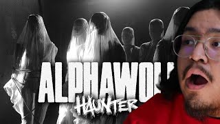 1ST LISTEN REACTION Alpha Wolf  Haunter Official Music Video [upl. by Newmark]