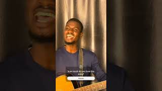 TEMI WORSHIP short cover of WATARANA by sirbilly6202 this song 😋😄 [upl. by Amoakuh]