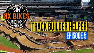 MX Bikes Track Builder Helper  Episode 5  Background Skies Dirt Color amp Track Info [upl. by Nrubloc193]