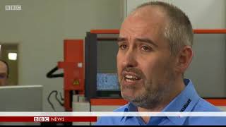 UK Manufacturing Boom Brandauer on the BBC [upl. by Zerdna958]