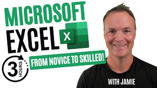 How to Use Excel  A 3Hour Path to Confidence and Skills [upl. by Ocirne]