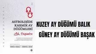 Kuzey Ay Düğümü Balık Güney Ay Düğümü BaşakAstrolojide Karmik Ay Düğümleri Sema Kılıç Berna Atay [upl. by Alludba978]