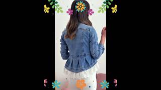 Trendy Denim Jackets fashion trendyfashion [upl. by Eijneb]