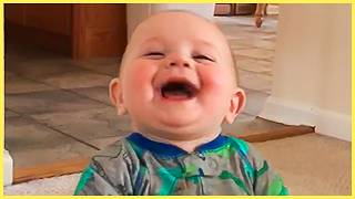 Cute And Funny Baby Laughing Hysterically Compilation  5Minute Fails [upl. by Latonia512]