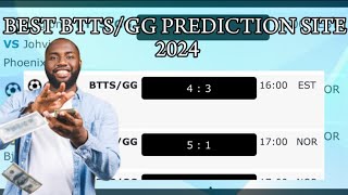 OMG 😮 THIS ACCURATE FOOTBALL BETTING PREDICTION SITE WILL GIVE YOU BTTSGG TIPS FOR FREE💯 TIPS [upl. by Lilithe]