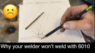 Troubleshooting Why your welder won’t weld with 6010 rods [upl. by Ludovika]