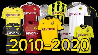 Borussia Dortmund Kits  20102020 [upl. by Esmerelda182]